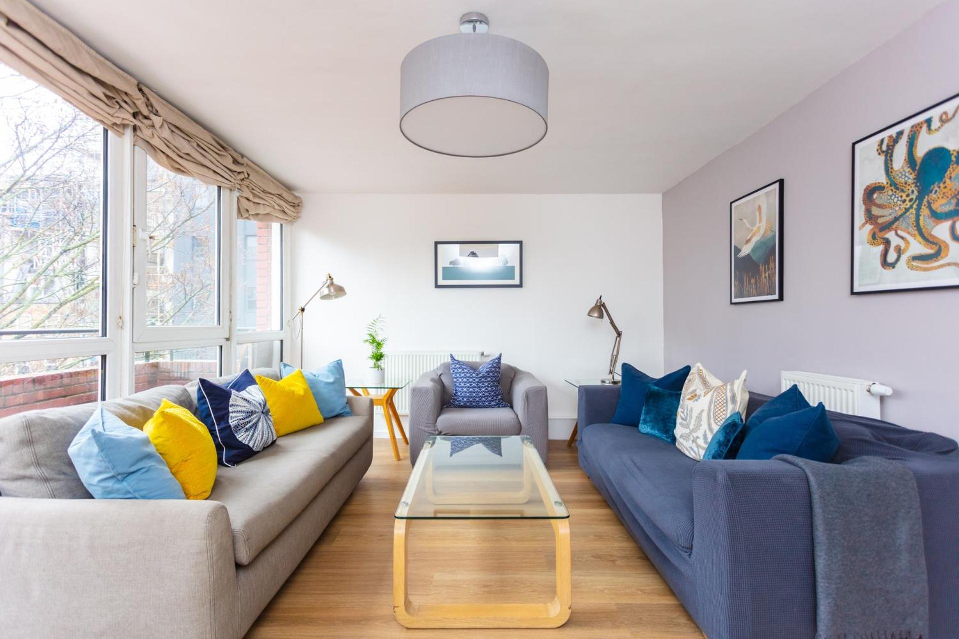 Spacious Central 3 Bedroom Apartment In Old Street 伦敦 外观 照片